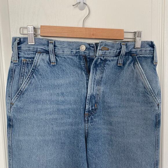 Agolde Cooper Trouser High Rise Straight Leg Jeans Womens Size 27 Command - Picture 4 of 6